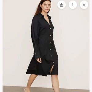Vince Black Long Sleeve Dress